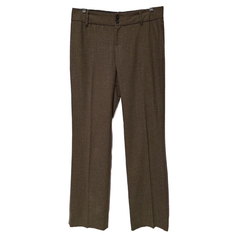 Banana Republic Wool Blend Martin Fit Herringbone Trousers